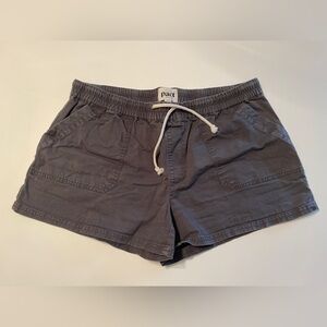 Pact Women's Campbell Drawstring Shorts in Grey